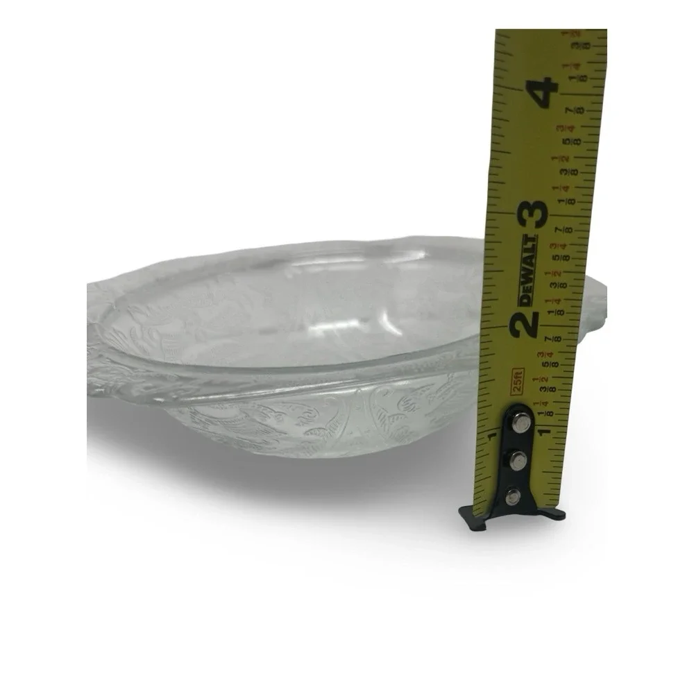 ONE Indiana Glass Madrid Recollection Clear Depression Salad Soup Cereal Bowl
